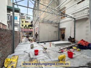 sàn bê tông khí chưng áp